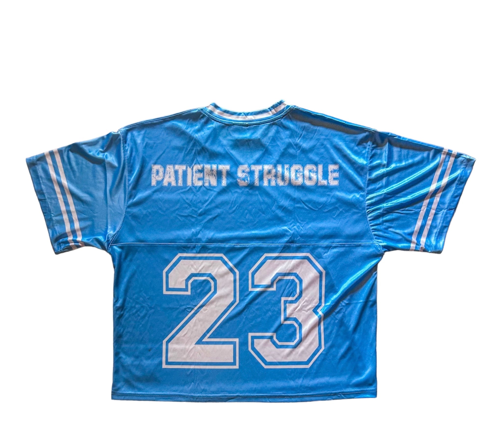 Patient Struggle Baby Blue Fashion League Jersey